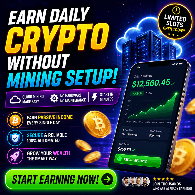 Make Passive Income by Crypto Mining in 2026
